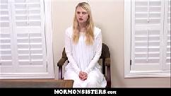 Blonde mormon teen sister lily rader punished by brother steele